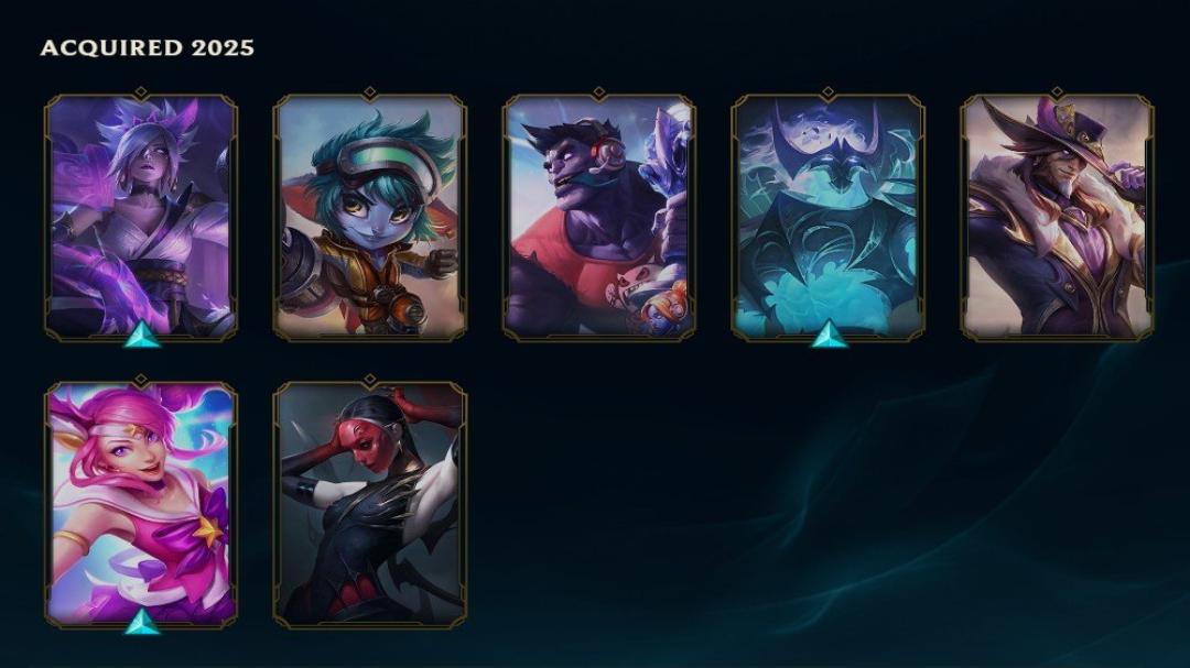 Diverse Collection of Champions and Skins on Latin America North