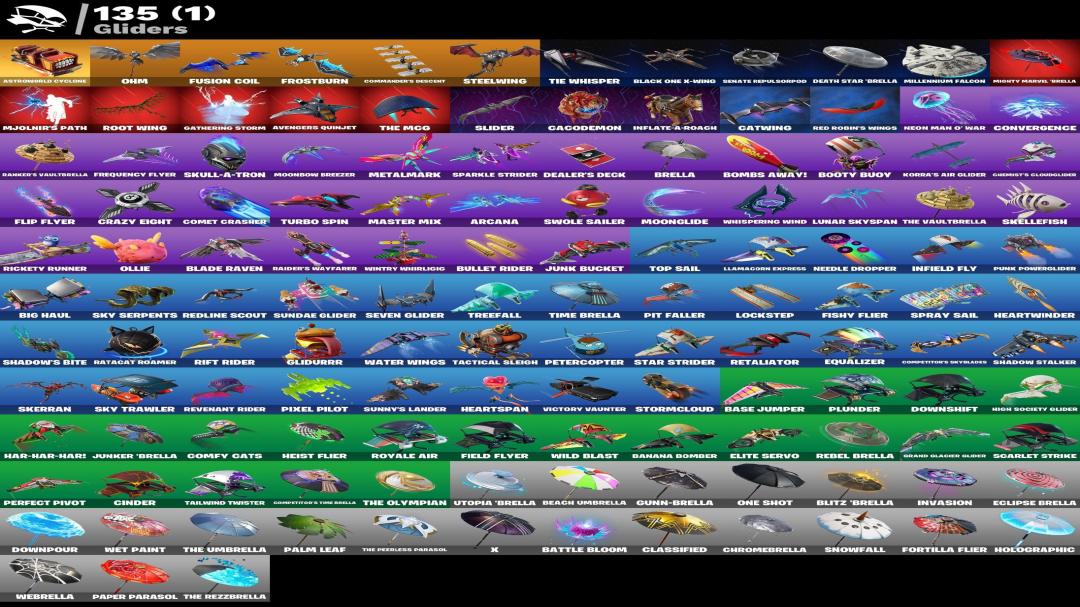 Diverse Collection of 132 Unique Skins for PC Battle Royale 🎭🖥