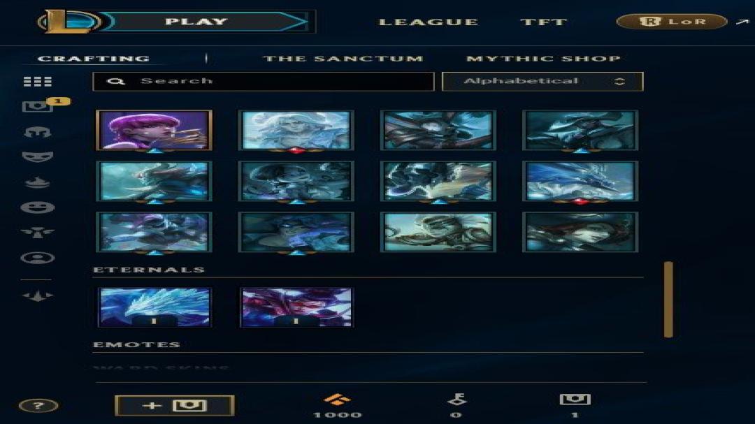 Unranked EU West Account with 3 Champions and 12 Skins