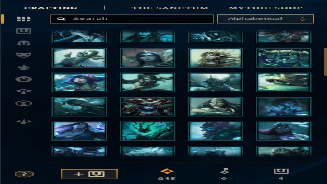 Level 89 Account with 41 Champions and 7 Skins on EU West