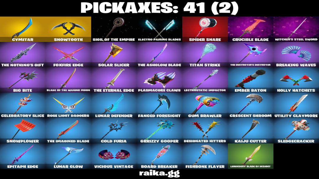 Diverse Fortnite Collection with 31 Unique Skins on PC 🎭🖥