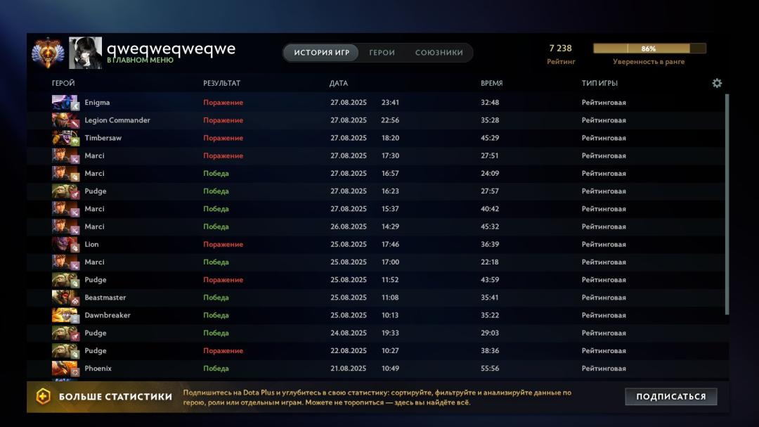 🏅 MMR 7300 | 🕒 2000h | 🛡 Integrity 8300