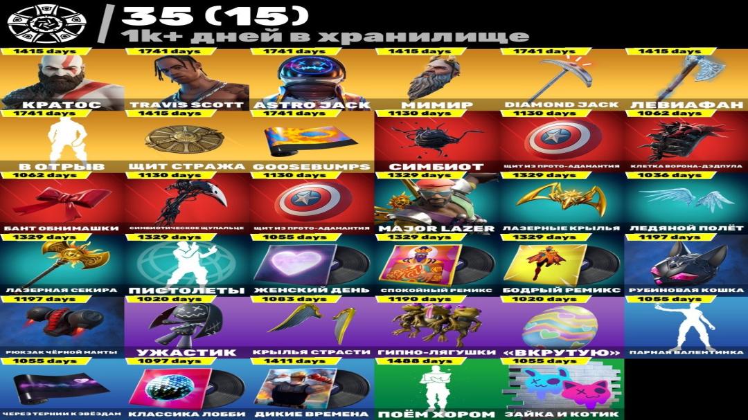 Diverse Fortnite Collection with 170 Unique Skins 🎭🖥