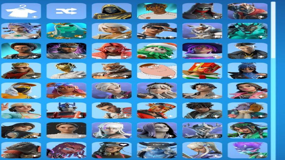 Diverse Collection of 151 Unique Skins for PC Battle Royale