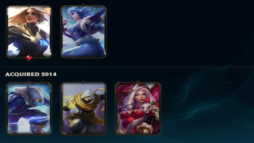Unranked EU West Account with 61 Champions and 21 Skins