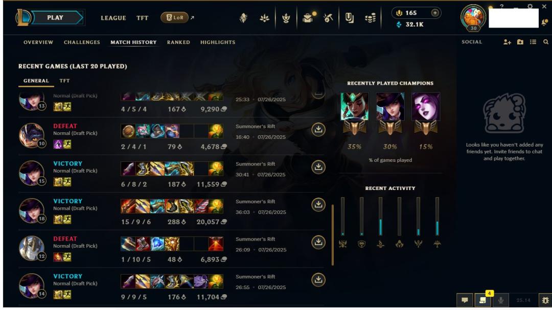 Starter Account on EU West with 1 Champion and Level 30