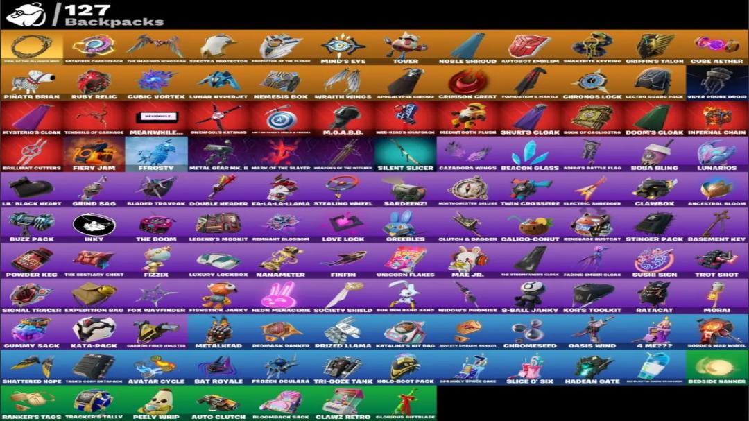 Diverse Fortnite Collection with 113 Unique Skins 🎭🖥