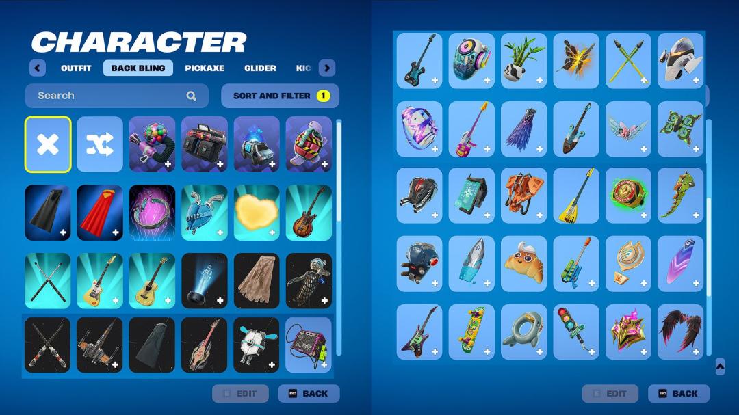 Diverse Fortnite Collection with 38 Unique Skins 🖥🎭