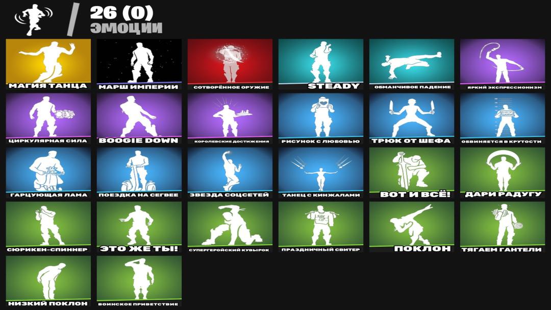 Diverse Fortnite Collection with 29 Unique Skins 🎭🖥