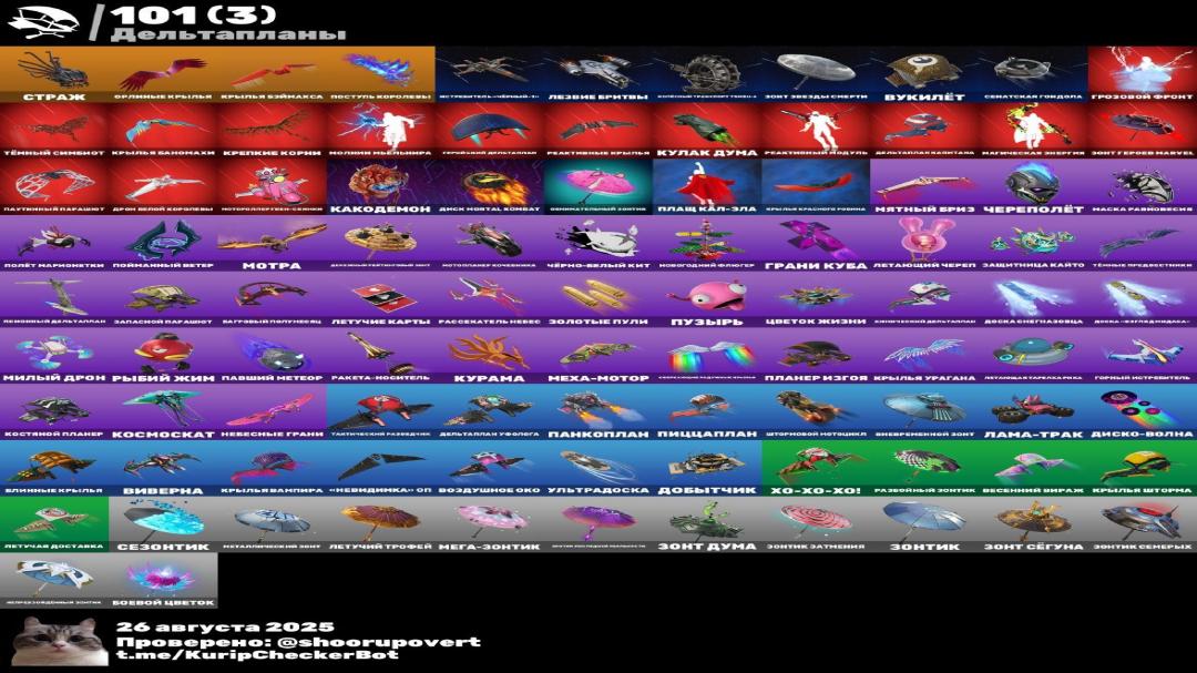 Diverse Fortnite Collection with 132 Unique Skins 🎭🖥