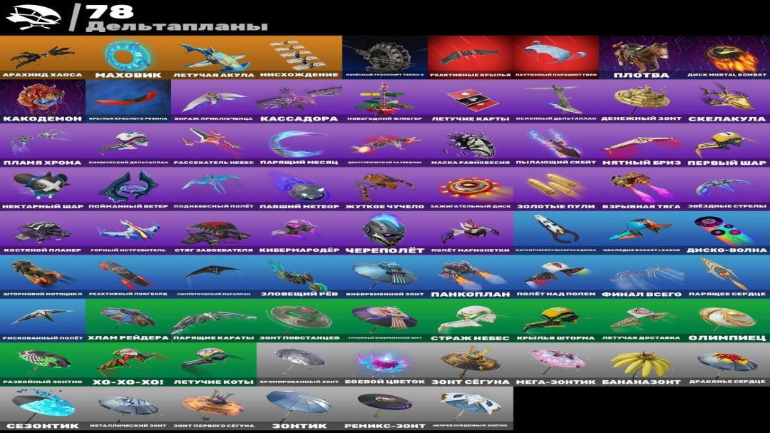 Diverse Fortnite Collection with 51 Unique Skins 🖥🎭