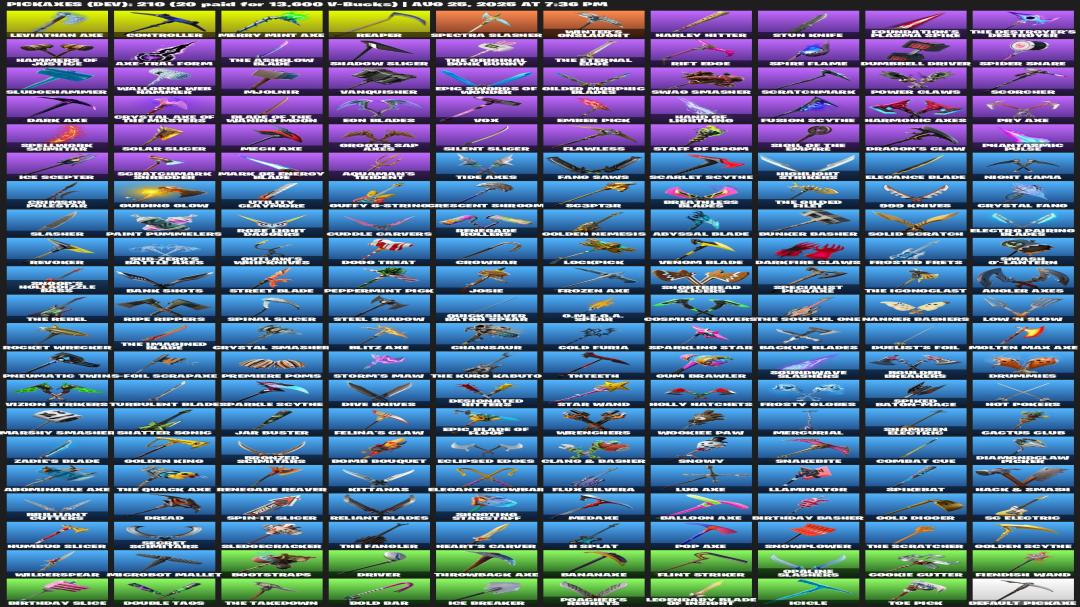 High-Quality Fortnite Experience with 173 Unique Skins!