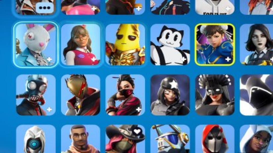 Diverse Fortnite Collection with 43 Unique Skins 🎭🖥