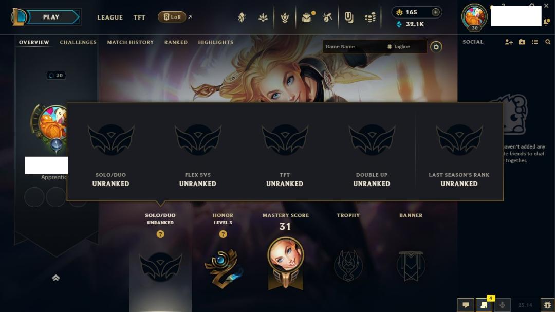 Starter Account on EU West with 1 Champion and Level 30