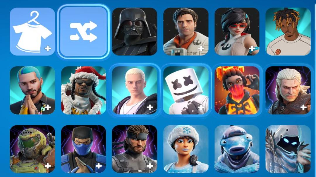 Diverse Collection of 231 Skins for PC Battle Royale 🎭🖥