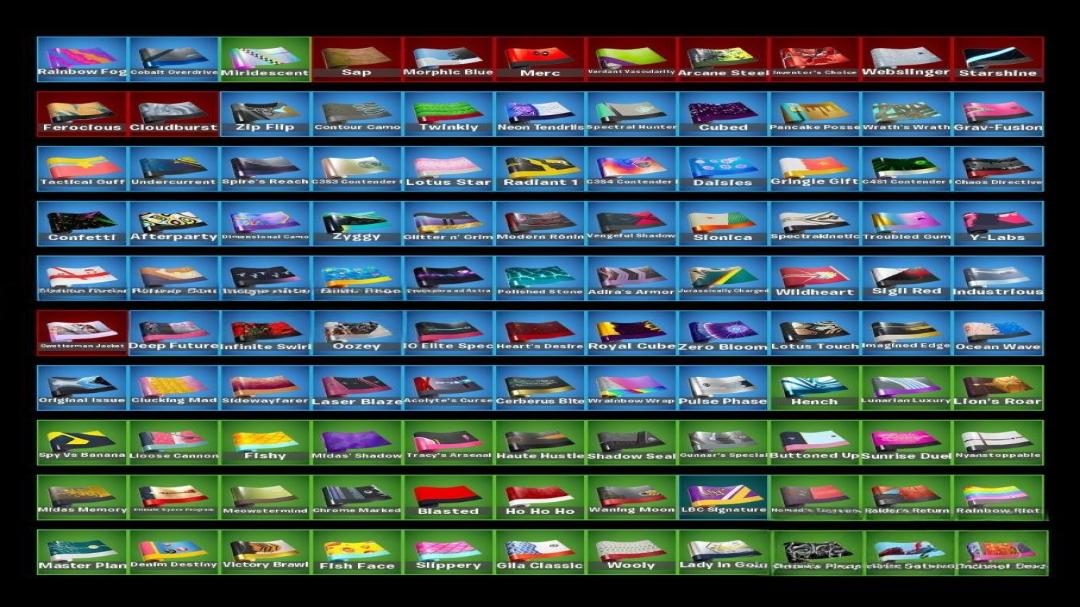 Unique PC Battle Royale Collection with 120 Skins 🎭🖥