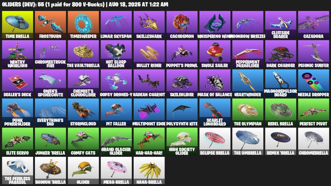 Diverse Fortnite Collection with 25 Unique Skins 🎭🖥