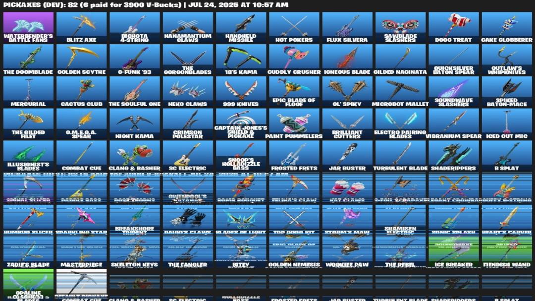 Diverse Fortnite Collection with 49 Unique Skins 🖥🎭