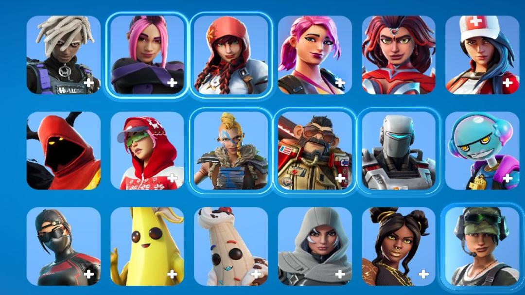 Diverse Collection of 231 Skins for PC Battle Royale 🎭🖥