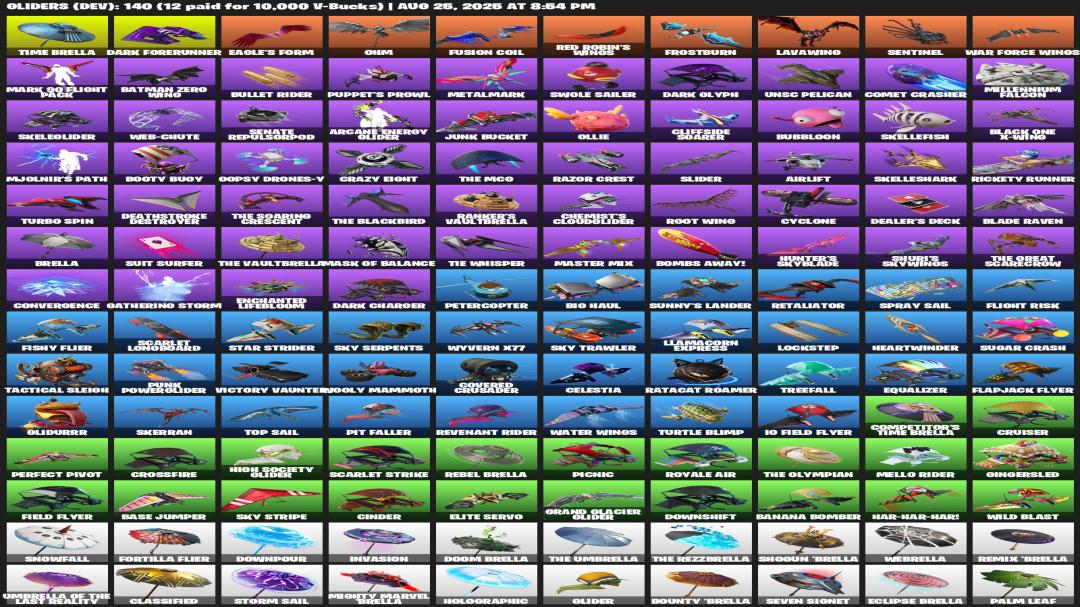 Unique Battle Royale Collection with 243 Skins on PC 🎭🖥