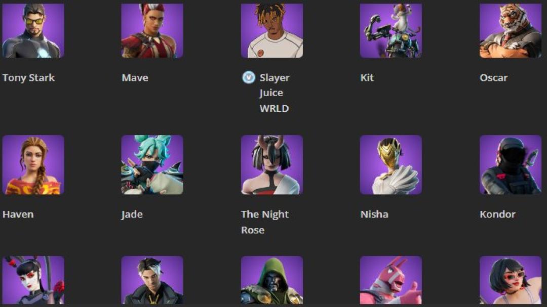 Diverse Fortnite Collection with 90 Skins on PC 🎭🖥