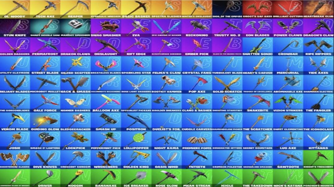 Diverse Fortnite Collection with 119 Unique Skins 🎭🖥