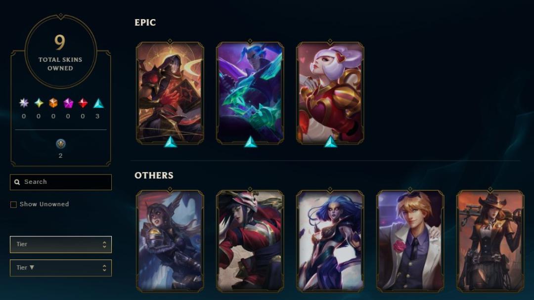 🎮 EU West | Level 104 | 46 Champions | 9 Skins | Unranked