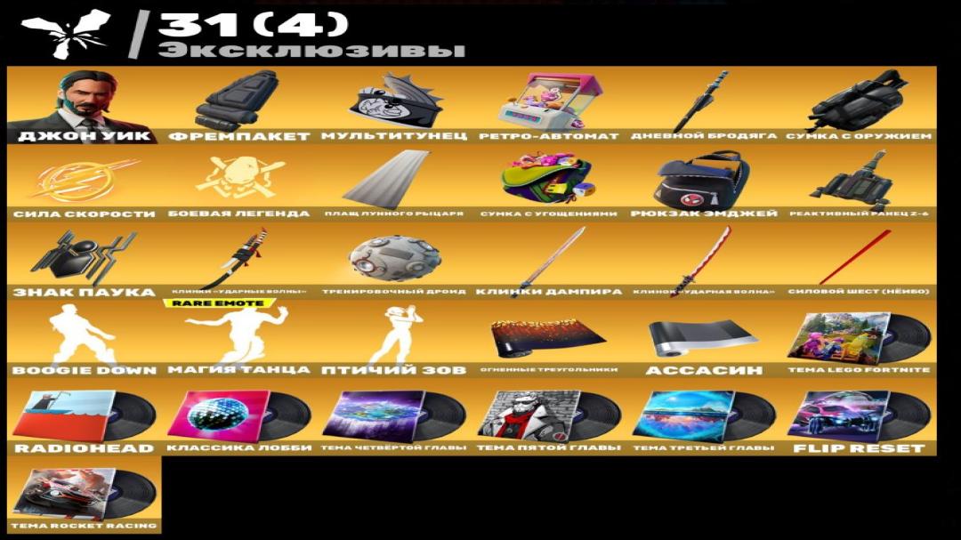 🎮 Fortnite PC Battle Royale Account | 161 Skins | 1 pcs. in Stock | $0 Charged | Remaining Price $0