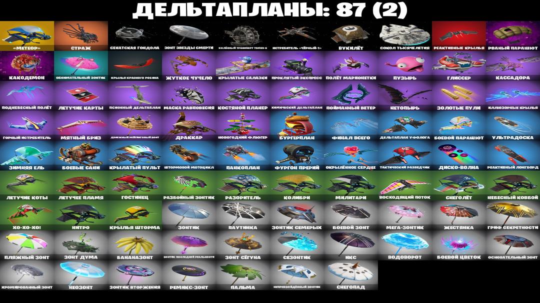 Diverse Fortnite Collection with 68 Unique Skins 🖥🎭