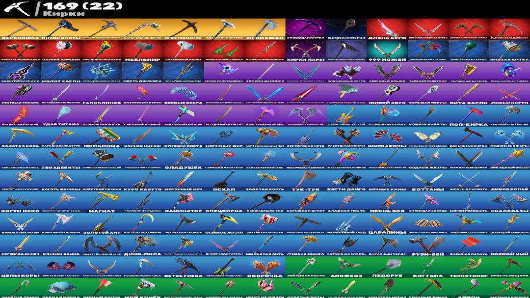Diverse Fortnite Collection with 152 Unique Skins 🖥🎭
