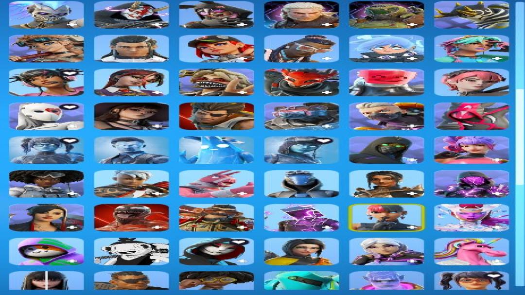 Diverse Collection of 151 Unique Skins for PC Battle Royale