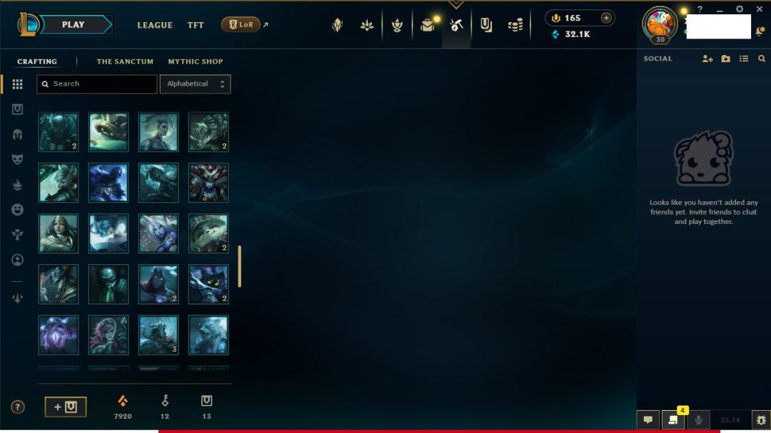 Starter Account on EU West with 1 Champion and Level 30