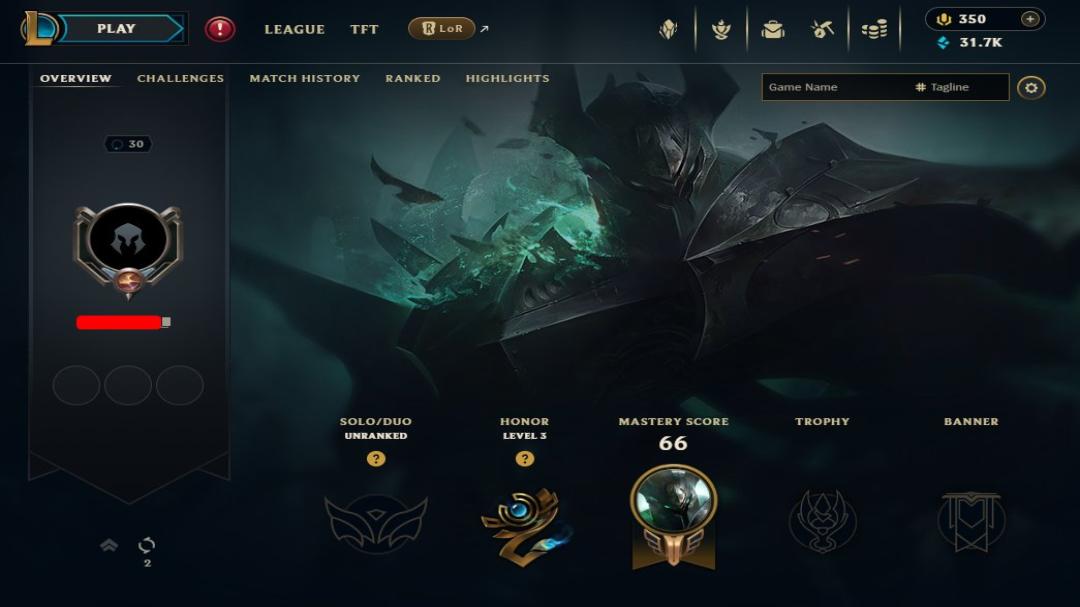 Epic EU West Level 30 Account with Skins and Champions