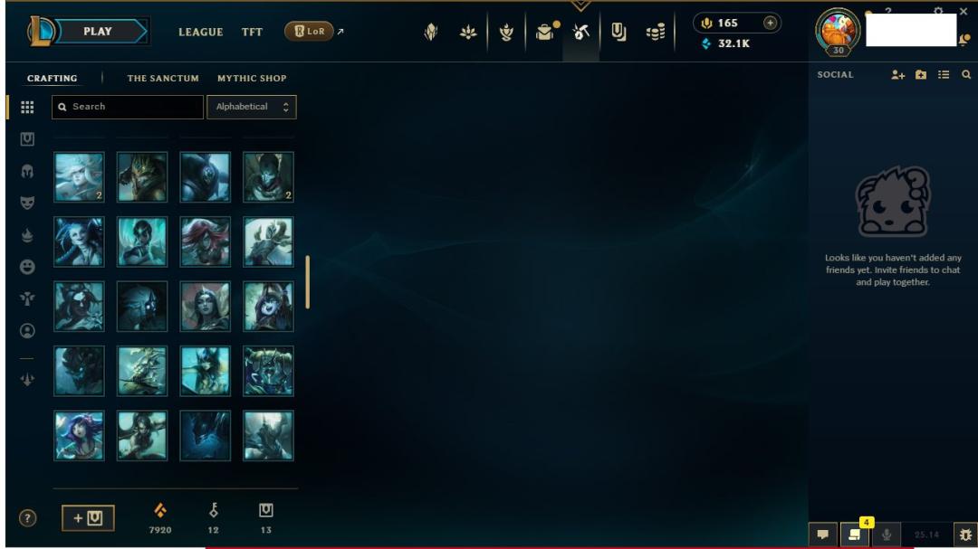 Starter Account on EU West with 1 Champion and Level 30