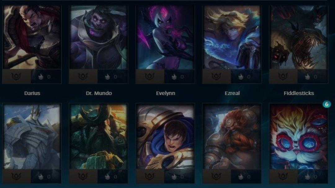 Unranked EU West Account with 60 Champions and Level 30
