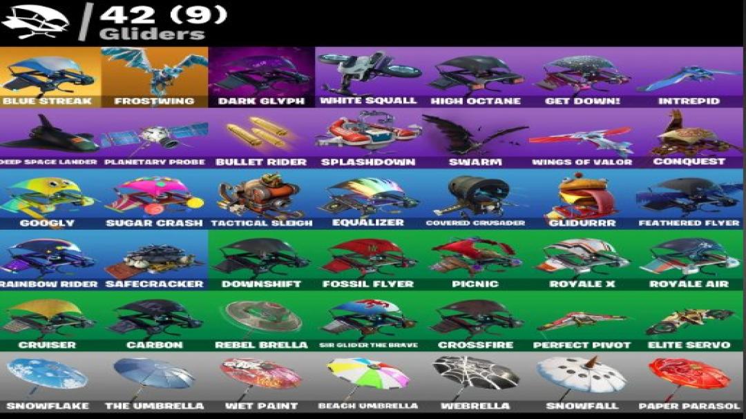 Diverse Fortnite Collection with 68 Unique Skins on PC 🎭🖥