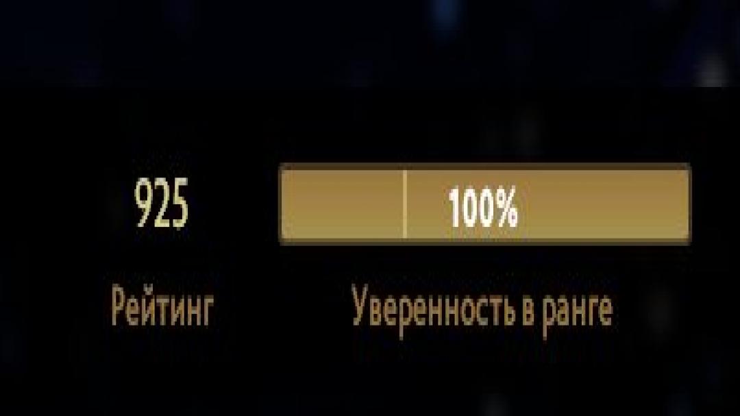 🏅 MMR 925 | 🕒 2250h | 🛡 Integrity 11000