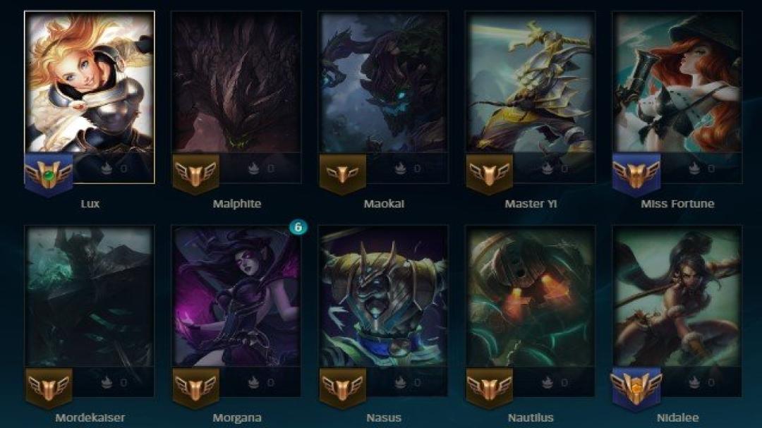 Epic EU West Account with 114 Champions and 42 Skins!