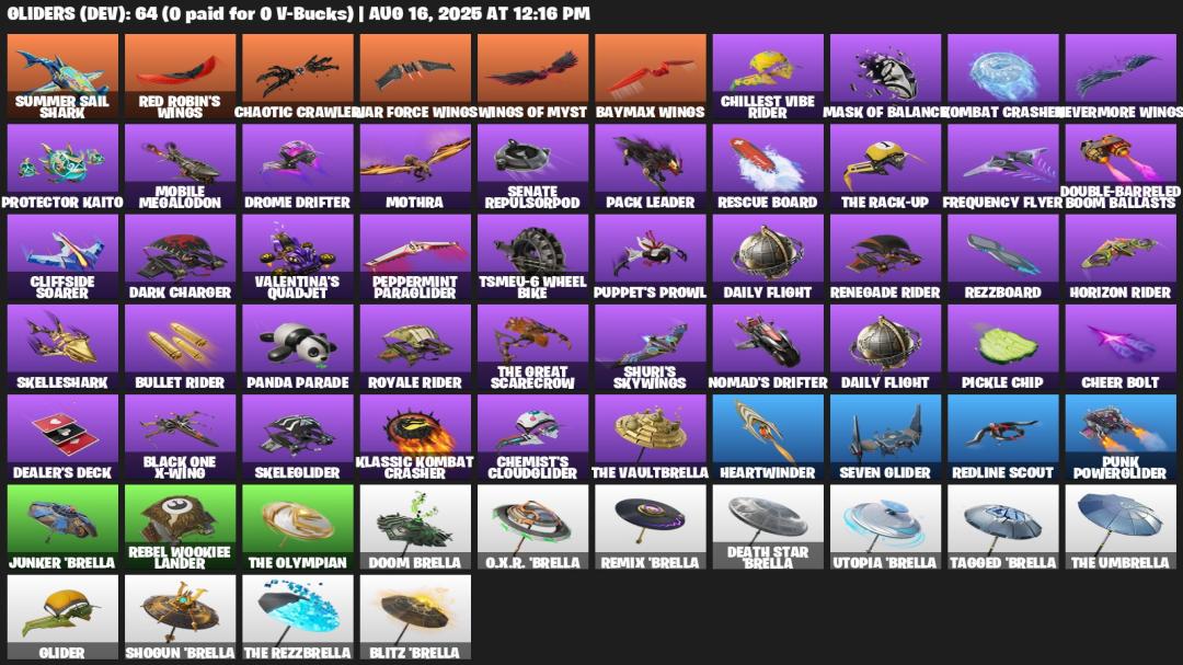Diverse Fortnite Collection with 60 Unique Skins 🎭🖥