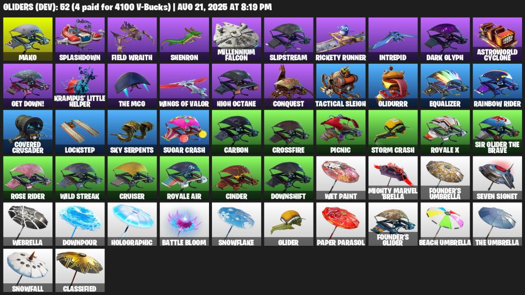 Diverse Collection of 43 Skins for PC Battle Royale 🎭🖥