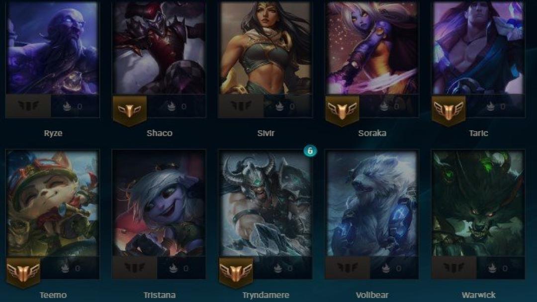 Unranked Account with 32 Champions and 5 Skins on EU Nordic &amp; East