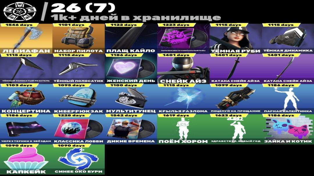 Diverse Fortnite Collection with 153 Unique Skins on PC 🎭🖥