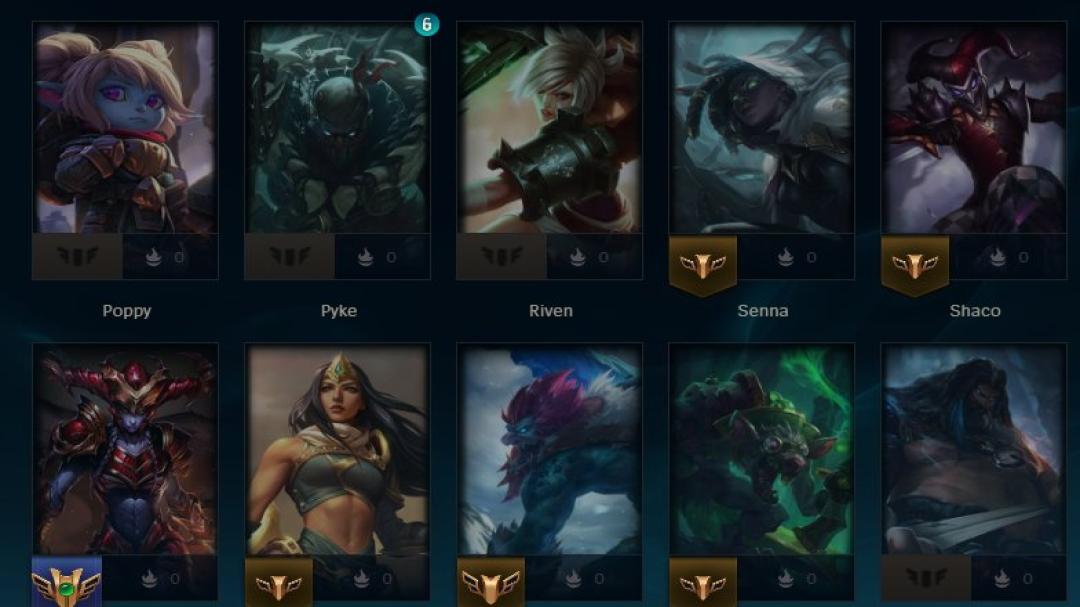 🎮 EU West | Level 104 | 42 Champions | 10 Skins | Unranked 🛡