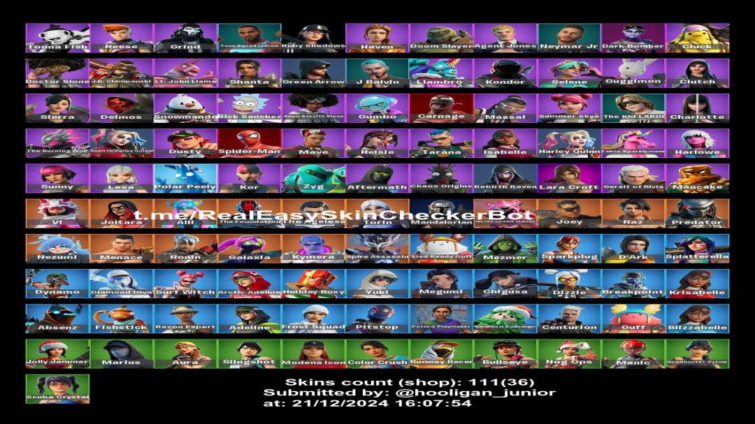 Battle Royale Account with 100 Unique Skins Available Now!