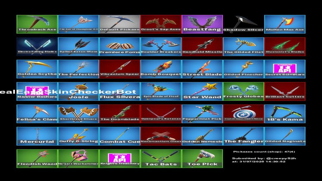 Diverse Collection of 31 Unique Skins on PC Battle Royale 🎭🖥
