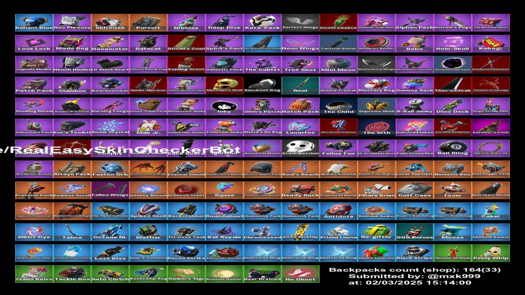 Diverse Fortnite Collection with 137 Unique Skins 🖥🎭