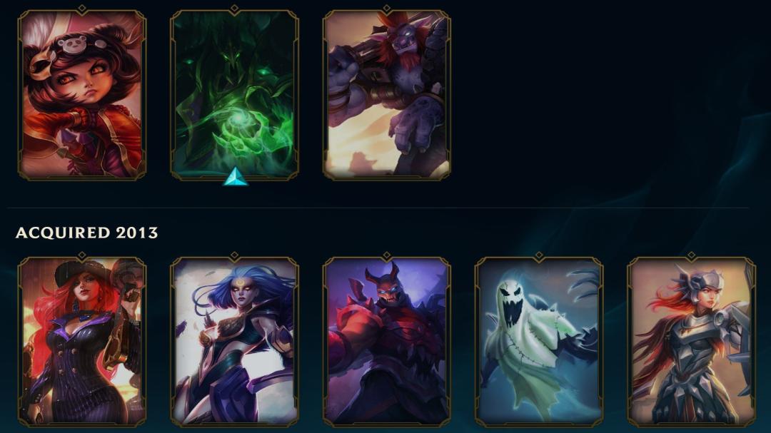 Level 30 Account with 102 Champions and 34 Skins on EU West