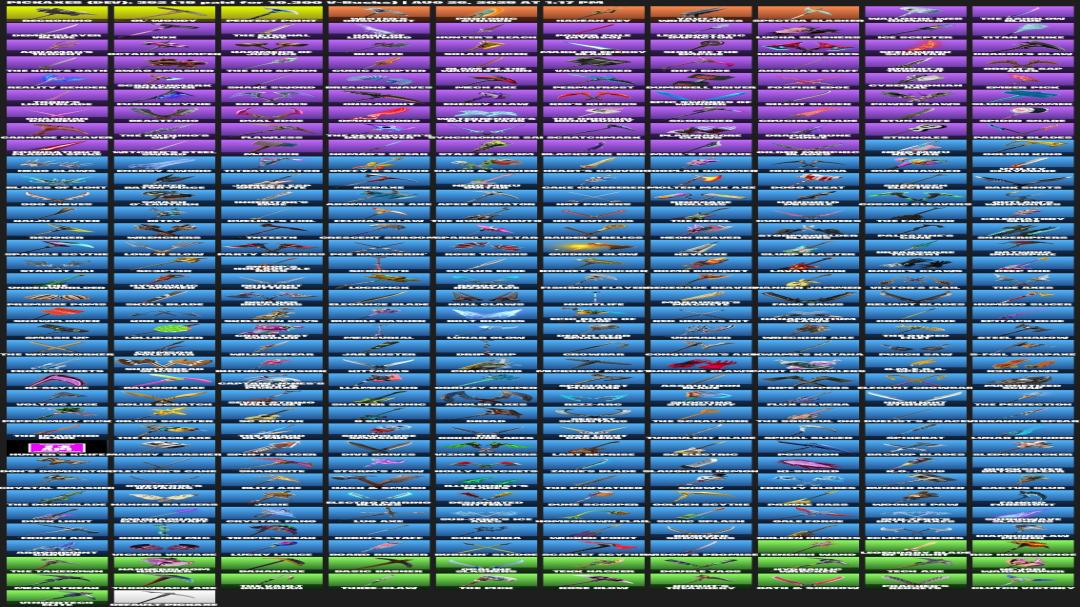 Diverse Fortnite Collection with 348 Unique Skins 🎭🖥