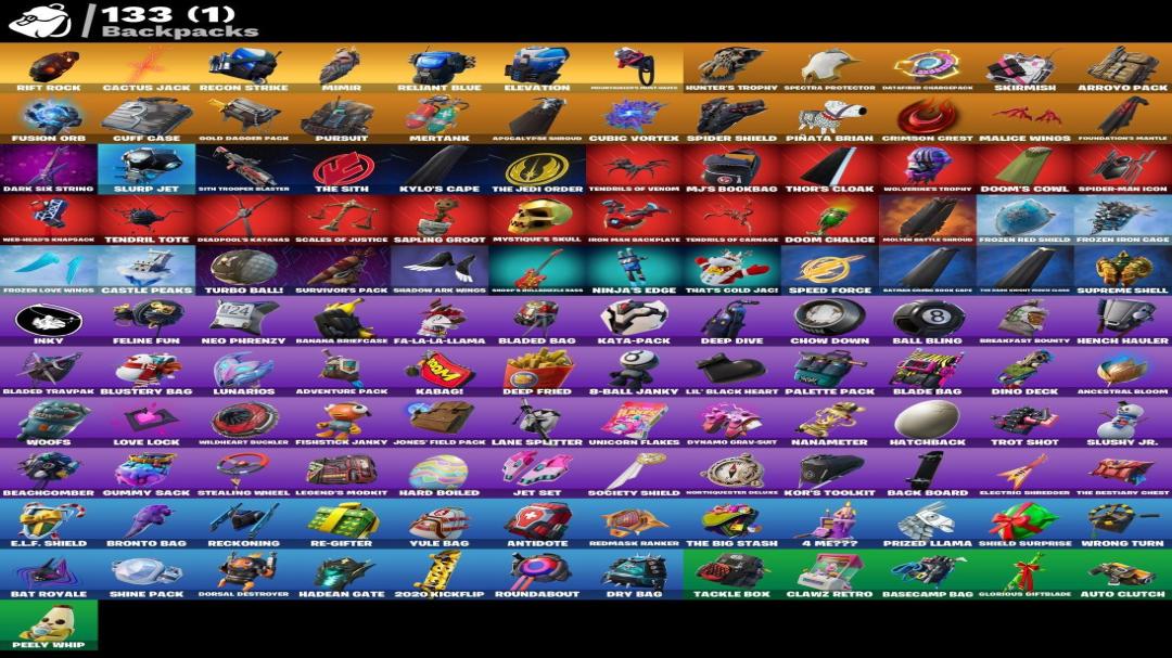 Diverse Collection of 122 Skins for PC Fortnite 🎭🖥