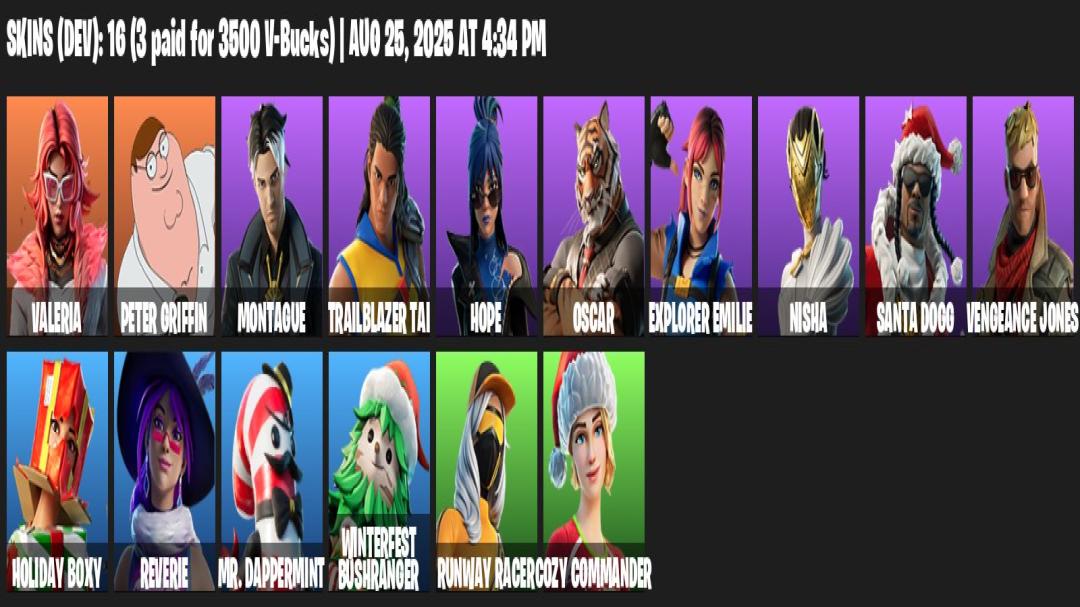Diverse Fortnite Skins Collection for PC Battle Royale 🌟